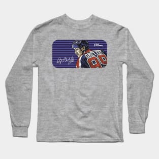 Wayne Gretzky Edmonton Vintage Stripe Long Sleeve T-Shirt